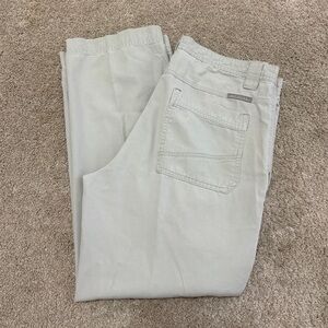 Columbia Light Gray Workwear Pants, 36x30